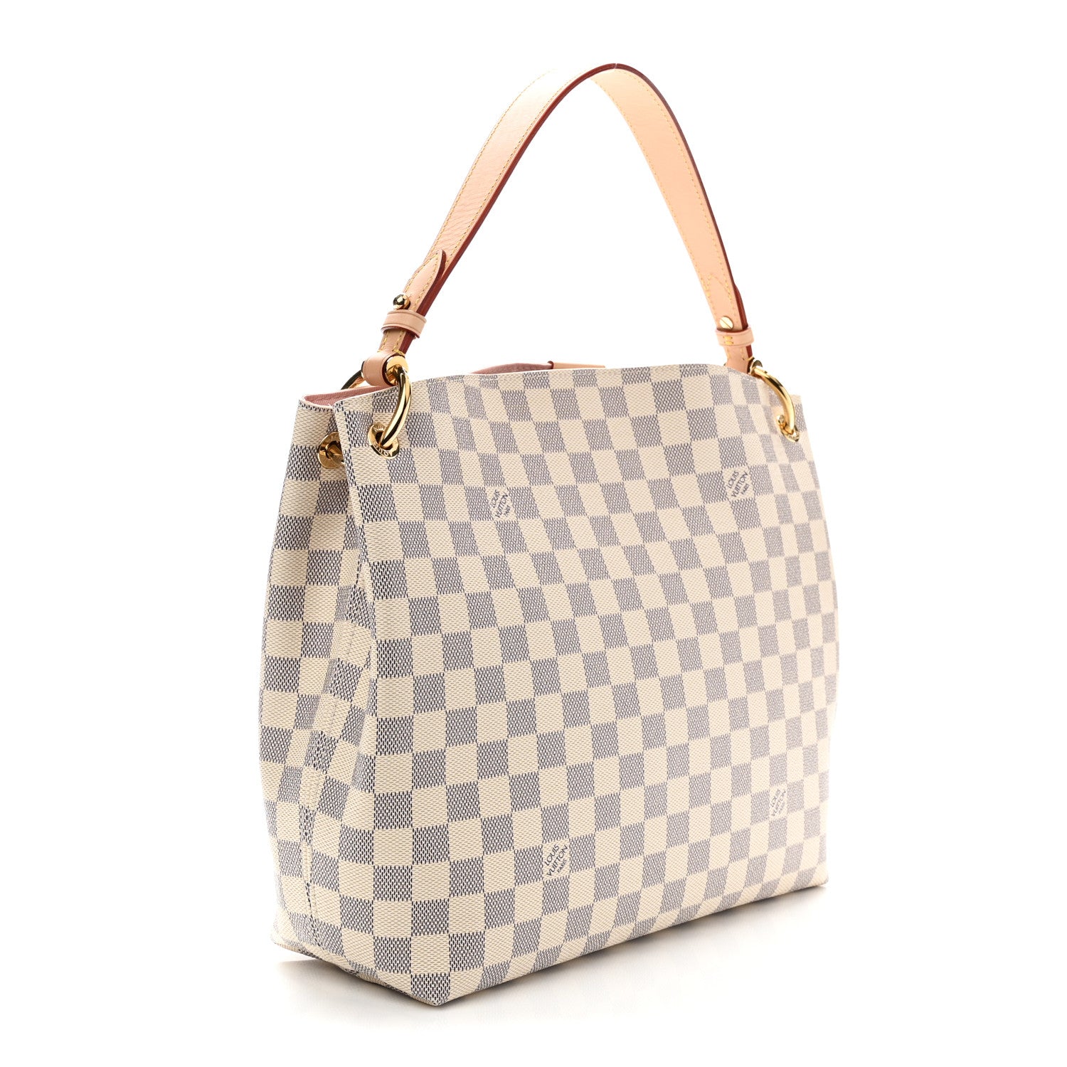 Damier Azur Graceful PM Rose Ballerine