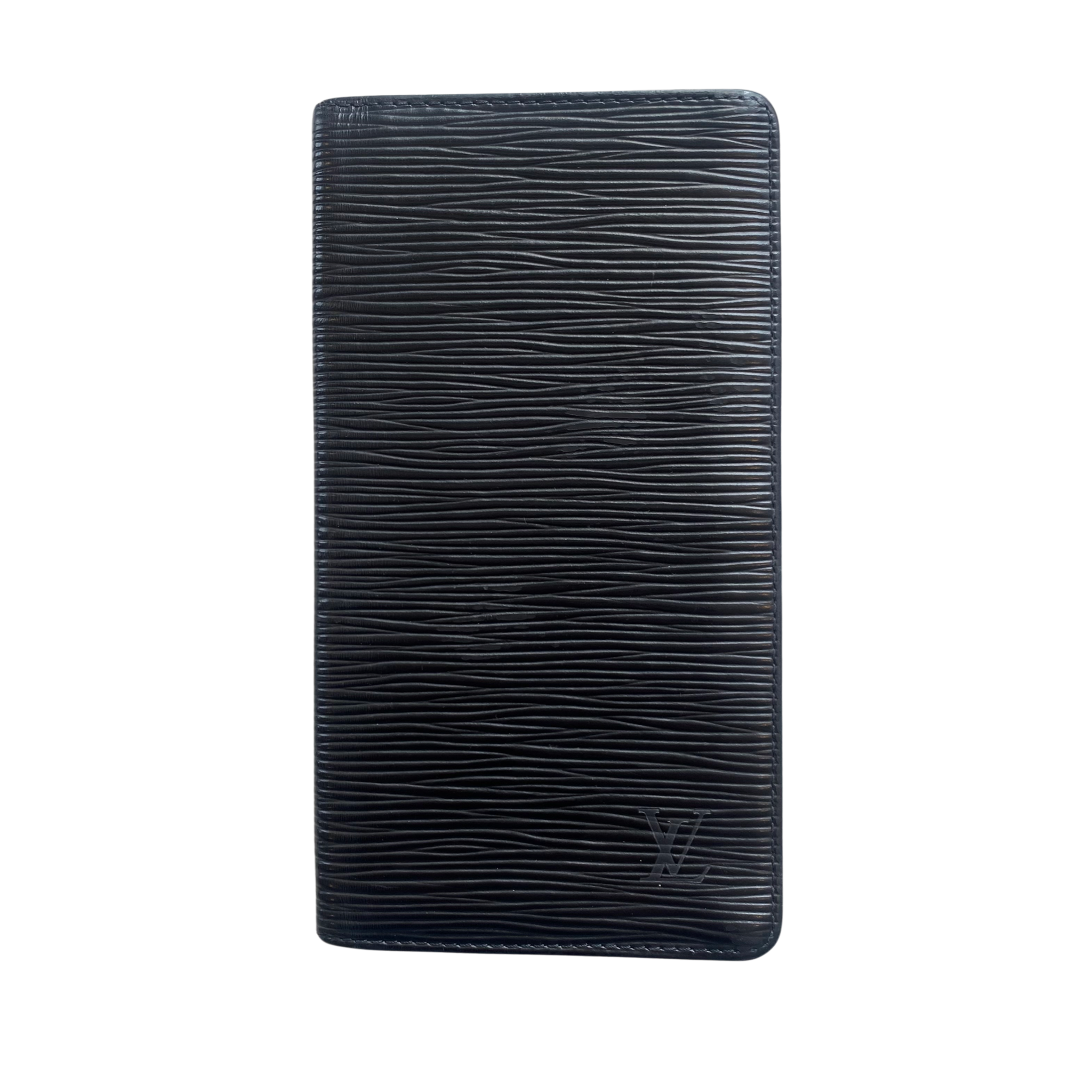 LOUIS VUITTON Epi Wallet Black