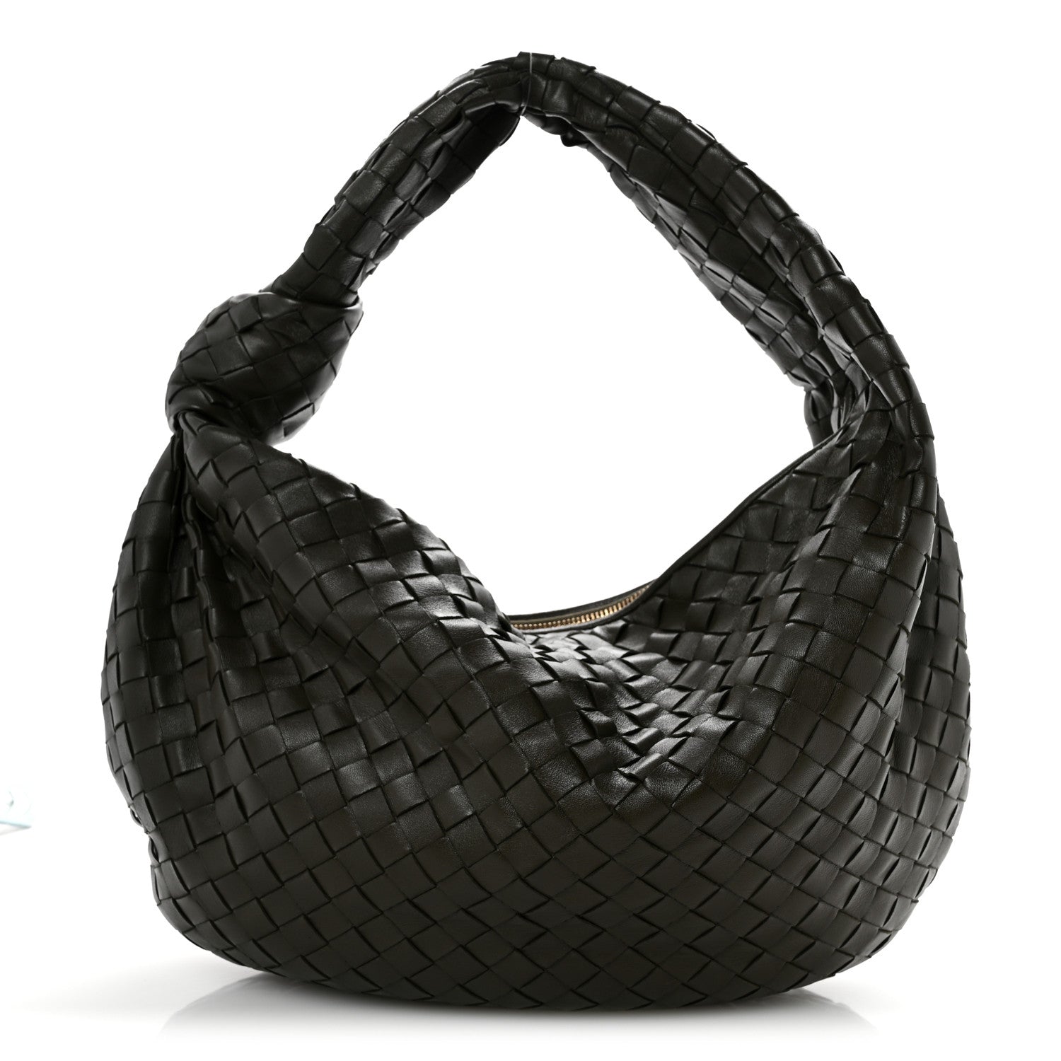 Nappa Intrecciato Small Jodie Kaki