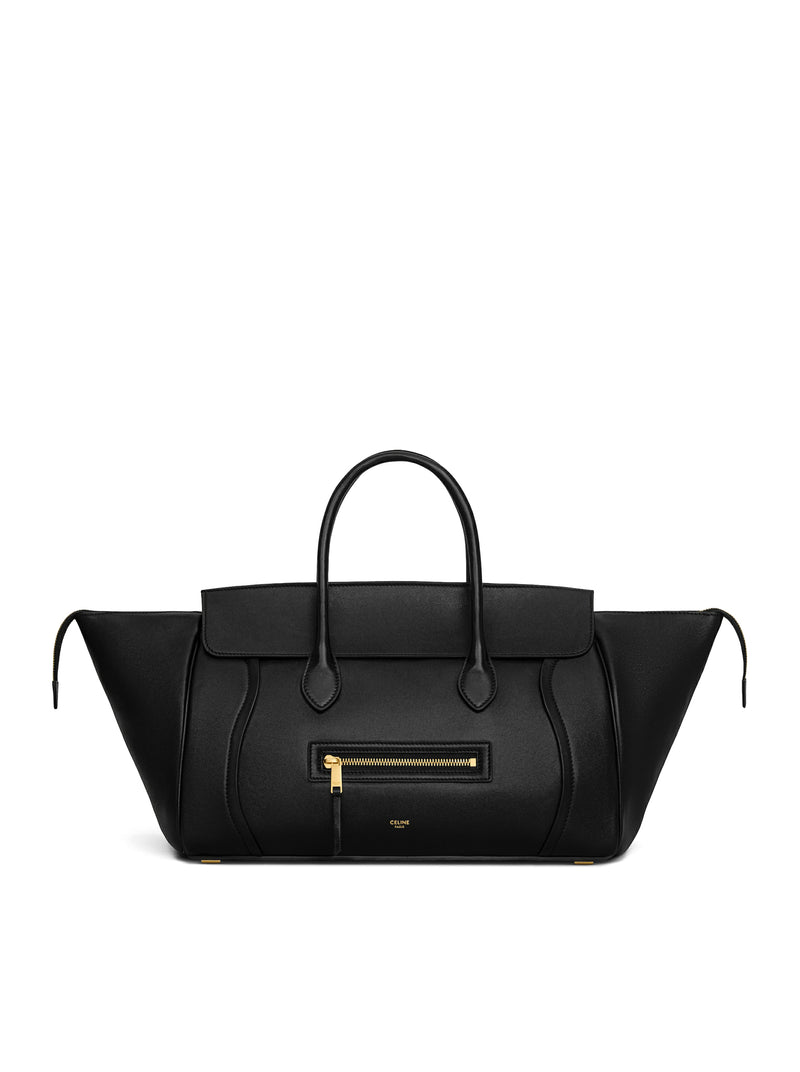 Celine Women Medium Luggage Bag In Soft Glossy Lambskin