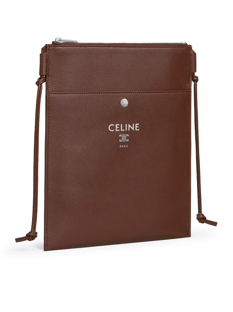Celine Men Sharp Lambskin Pouch