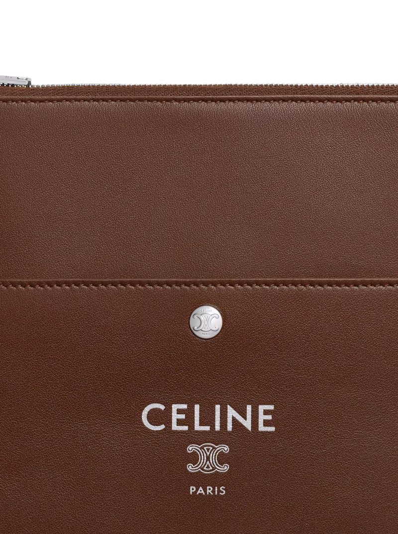 Celine Men Sharp Lambskin Pouch