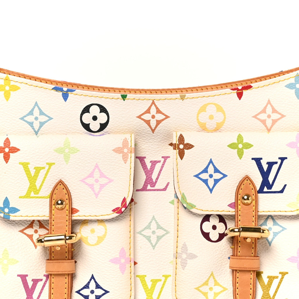 Monogram Multicolor Lodge PM White