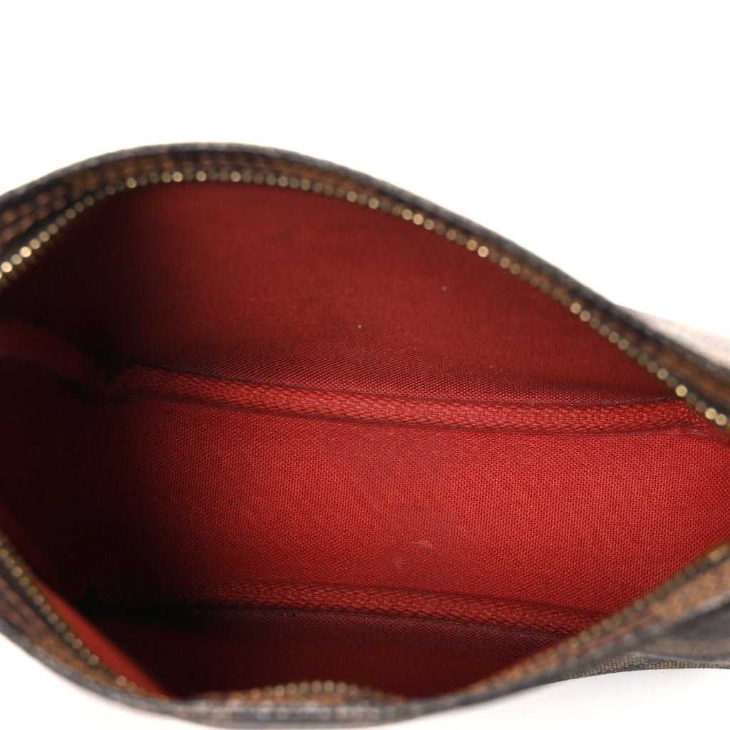 Damier Ebene Trousse Make Up Bag Pochette