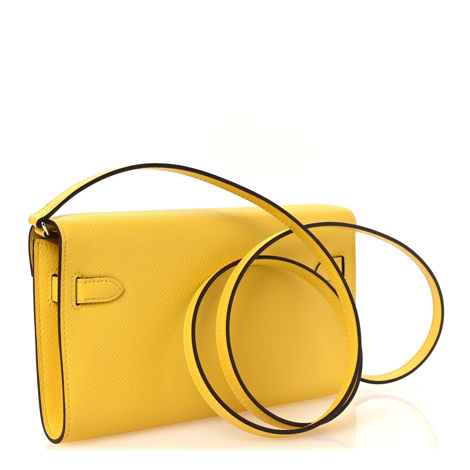 Epsom Kelly Wallet To Go Jaune De Naples