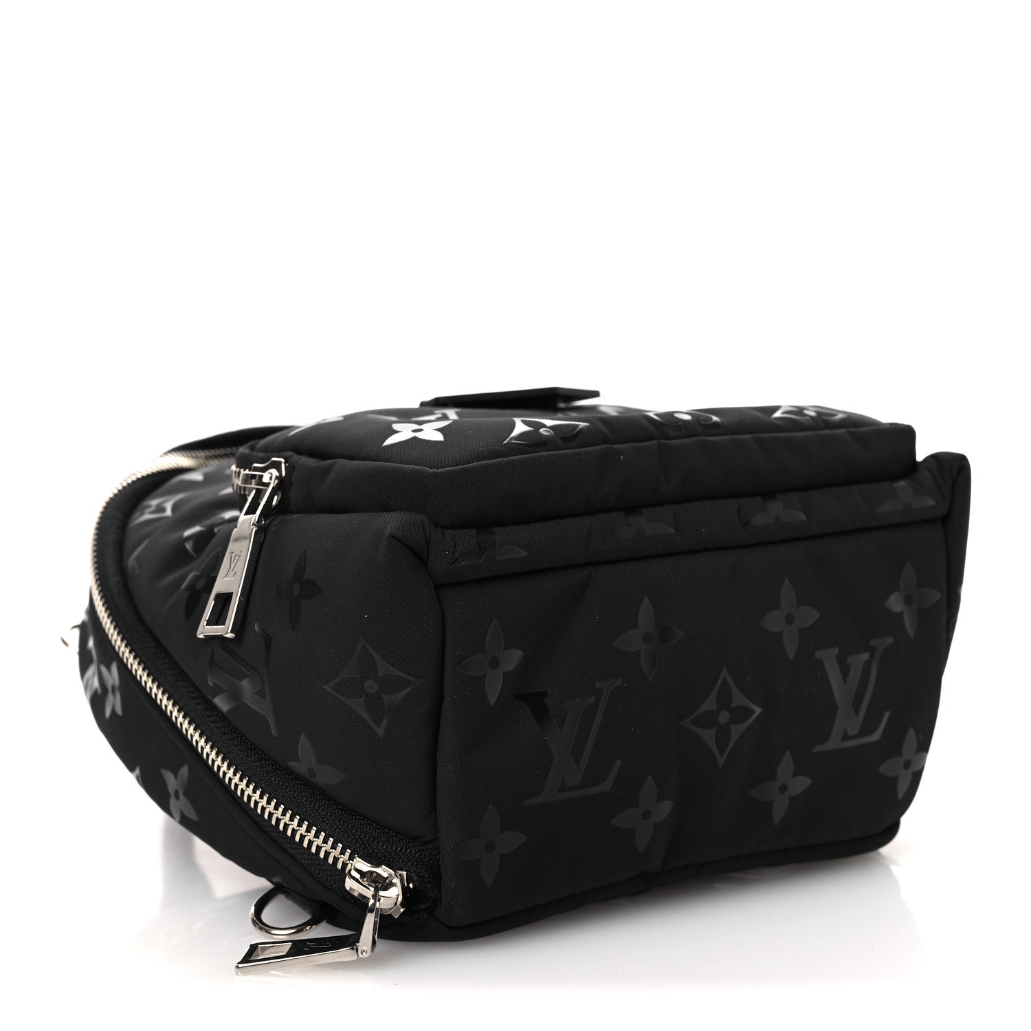Nylon Monogram Palm Springs Mini Polar Night