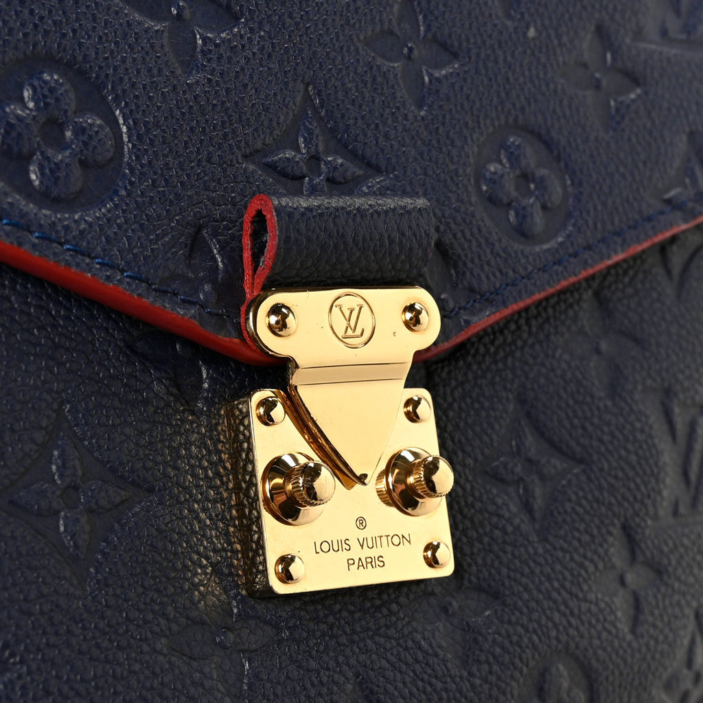 Empreinte Pochette Metis Marine Rouge