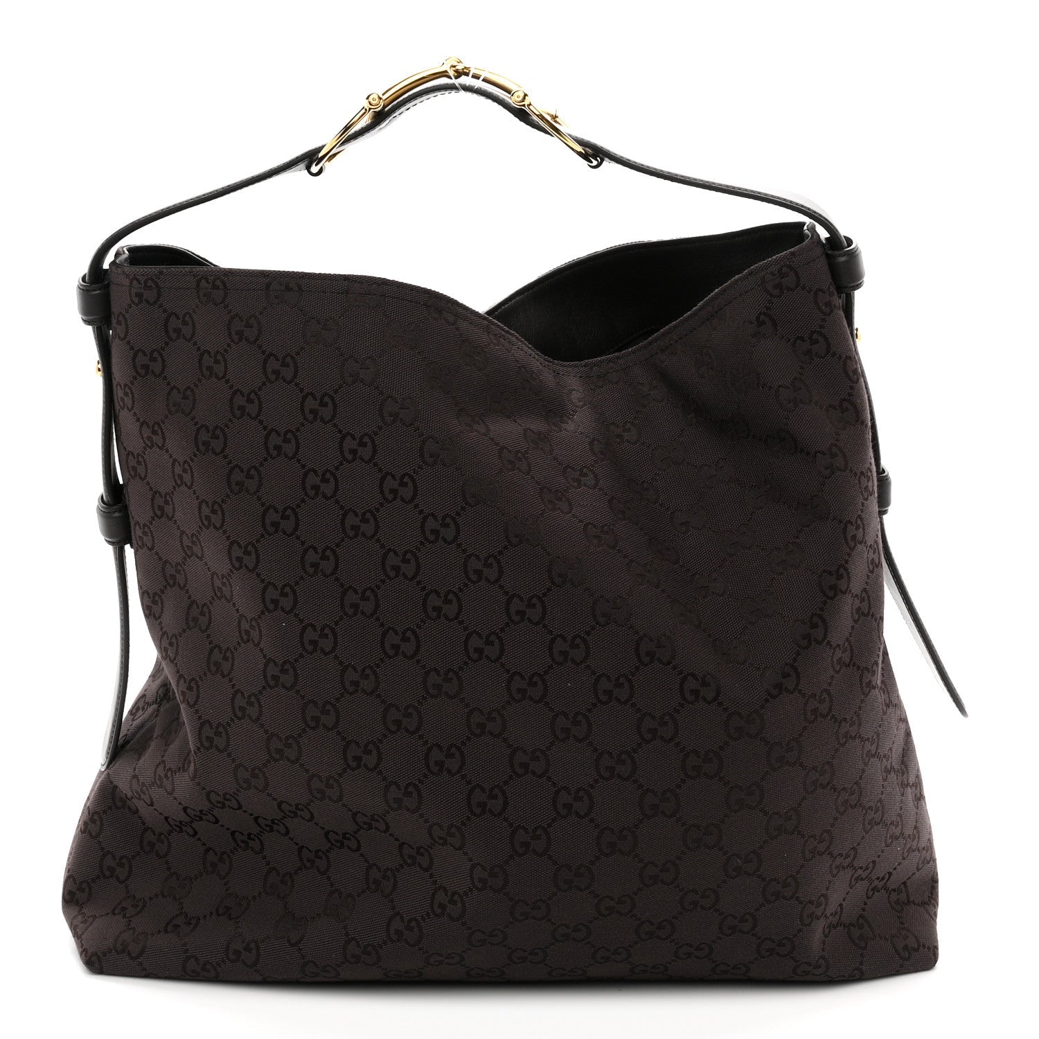 Monogram Large Beatrix Tote Dark Brown