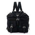 Nylon Vela Medium Backpack Black