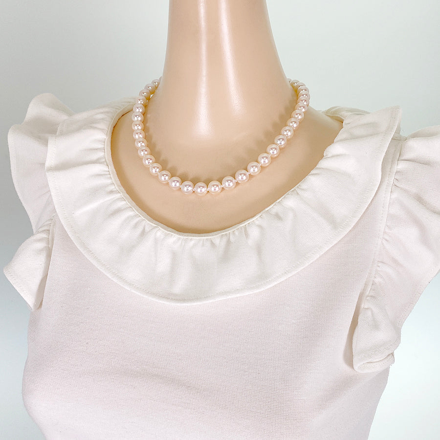 Necklace Silver Akoya Pearl