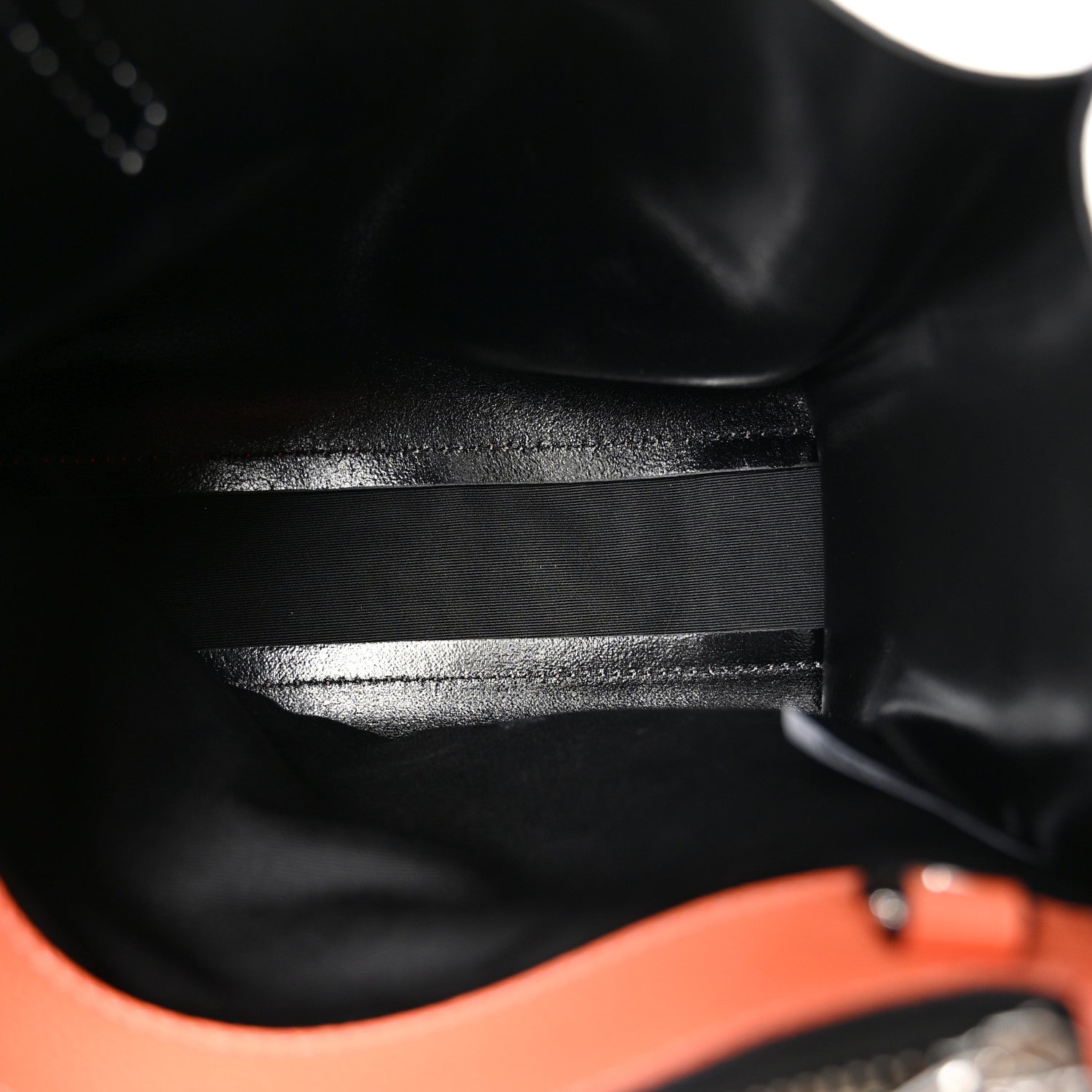 Calfskin Mini Grind Tote Bag Orange