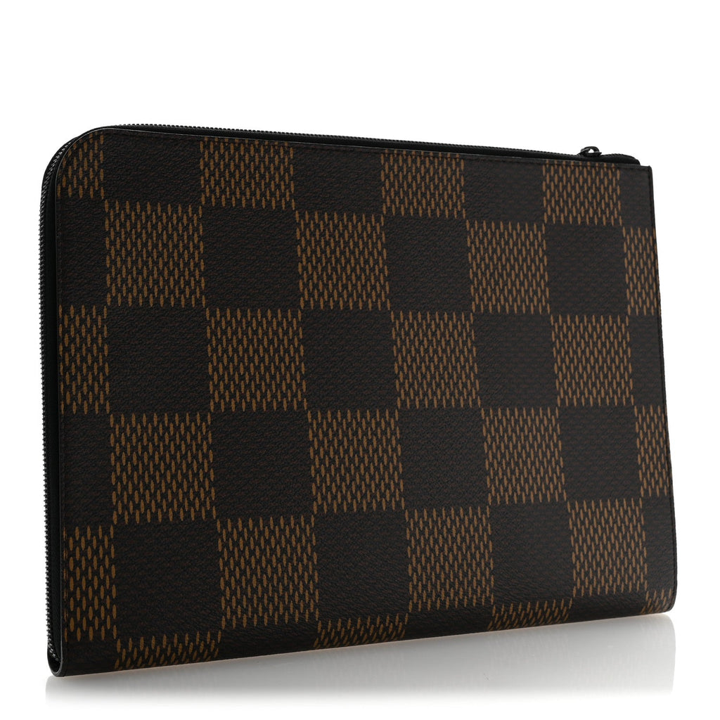 X NIGO Giant Damier Ebene Bear Pochette Jour GM