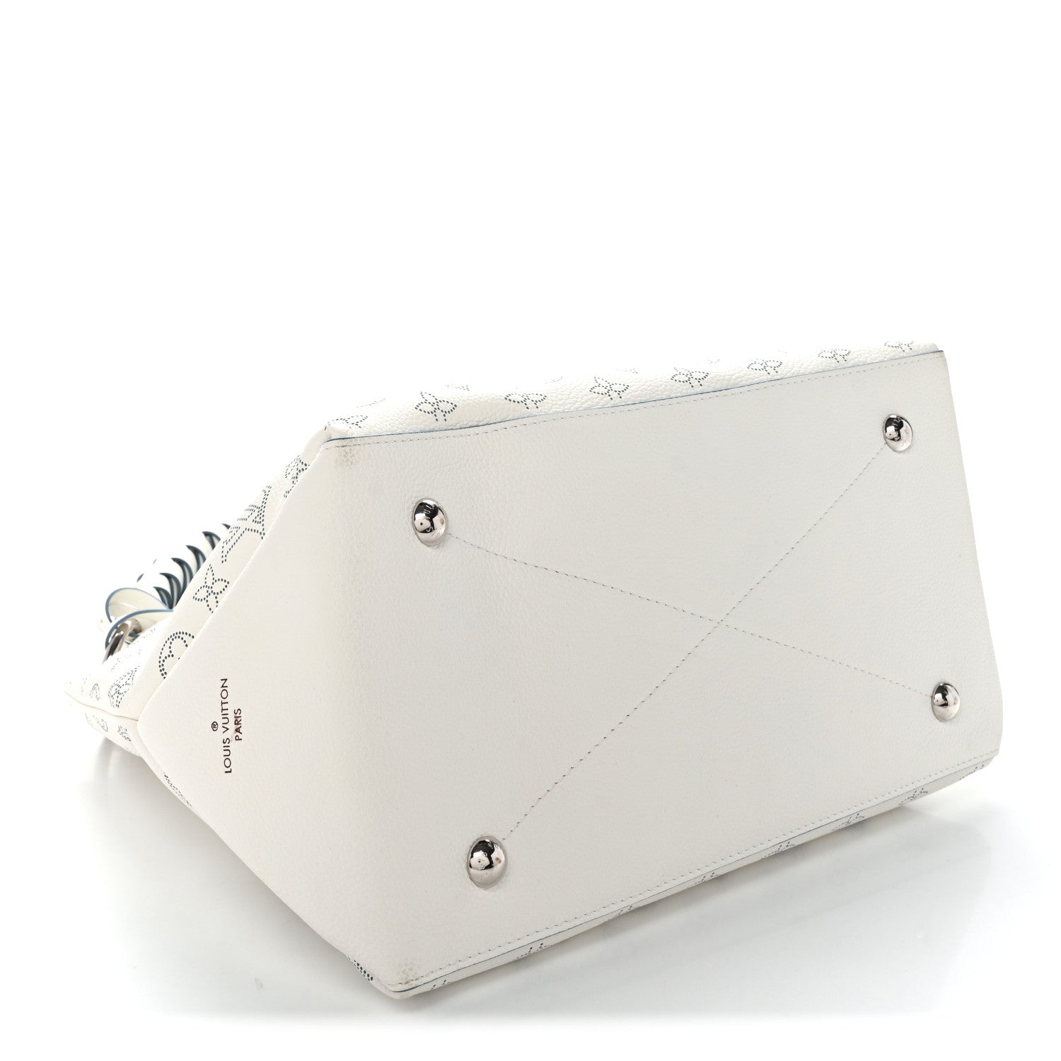 Mahina Beaubourg Hobo MM Snow Orage Blue