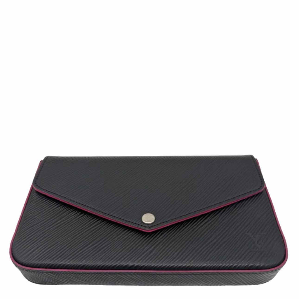 LOUIS VUITTON Epi Leather Pochette Felice Navy