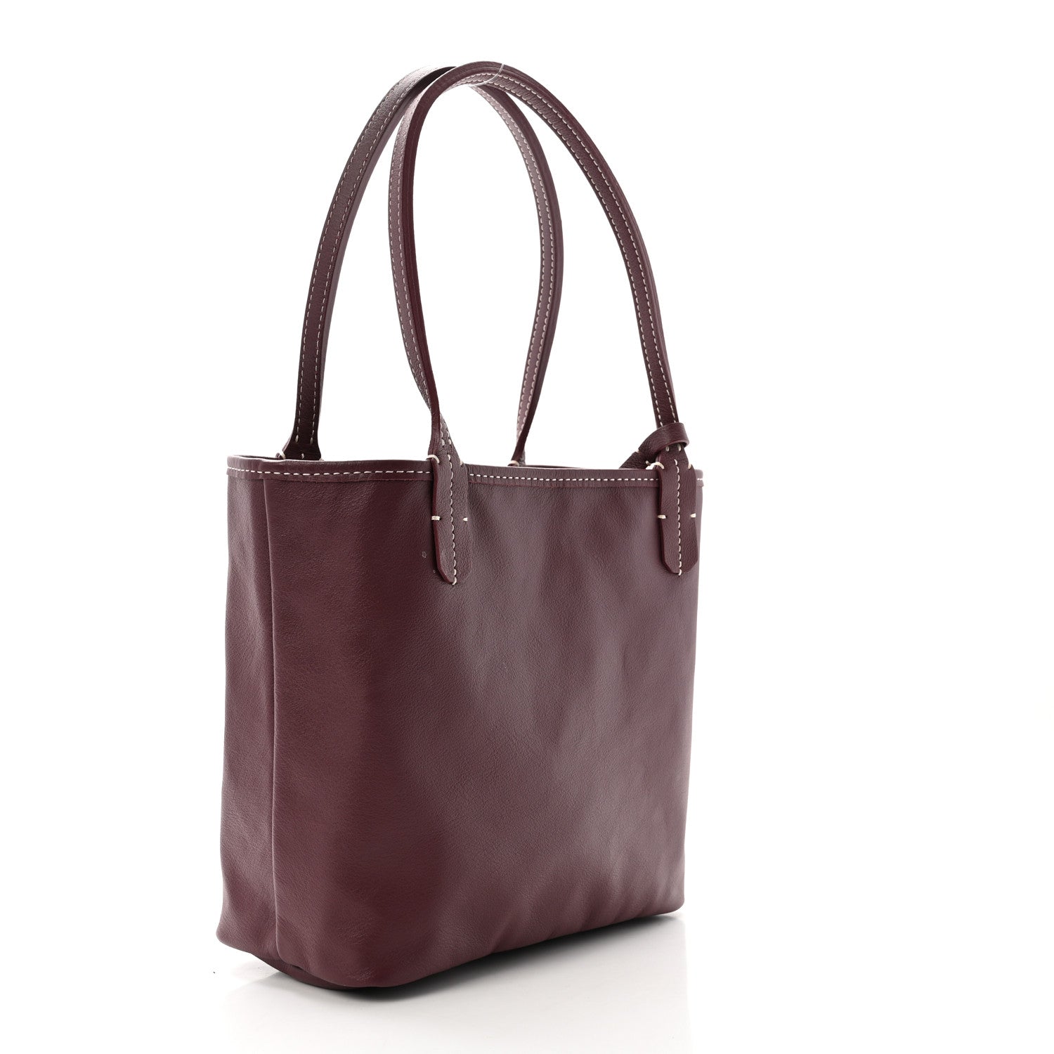 Goyardine Reversible Mini Anjou Burgundy