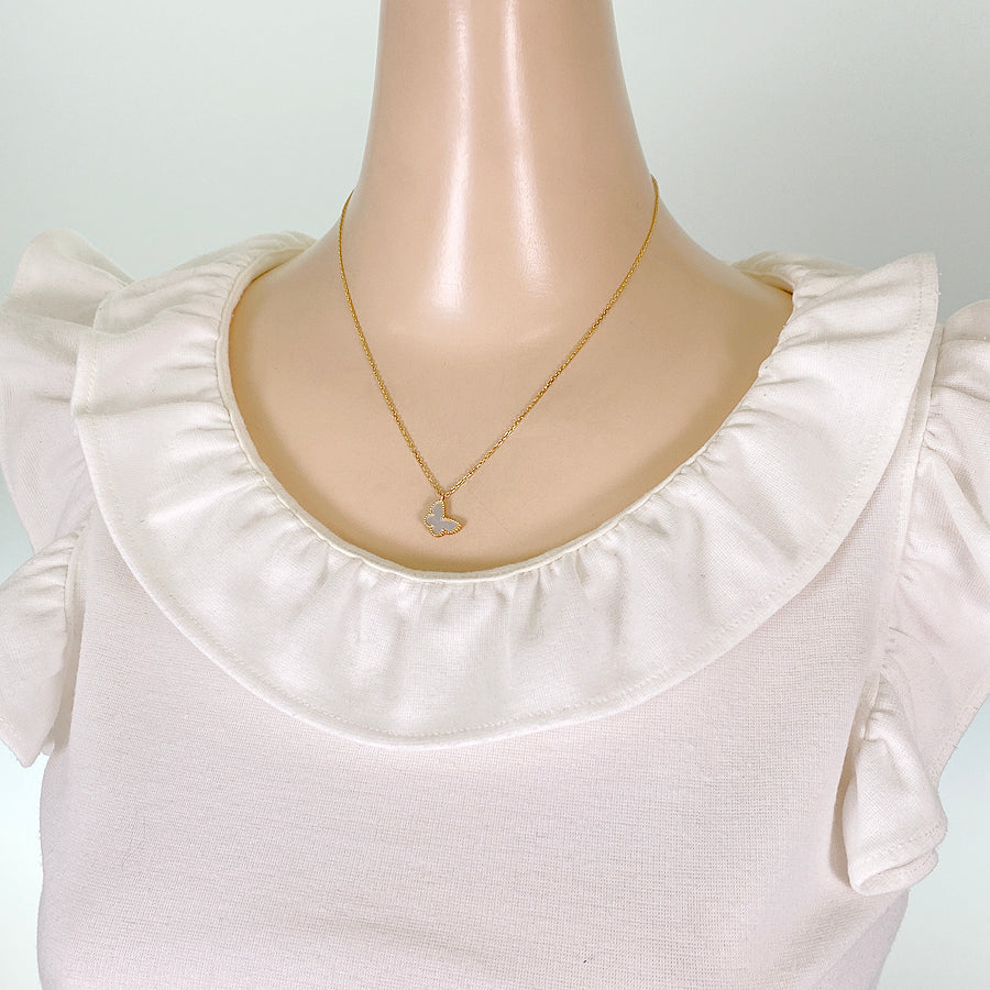 Van Cleef & Arpels Sweet Alhambra Butterfly Necklace