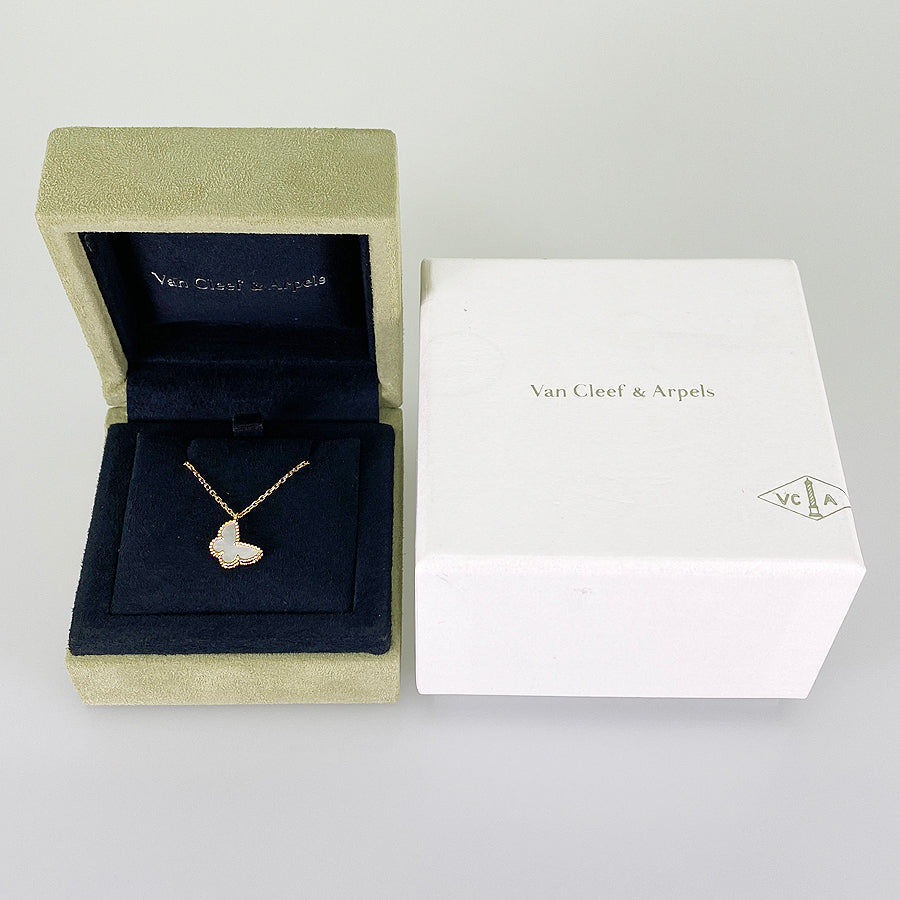 Van Cleef & Arpels Sweet Alhambra Butterfly Necklace