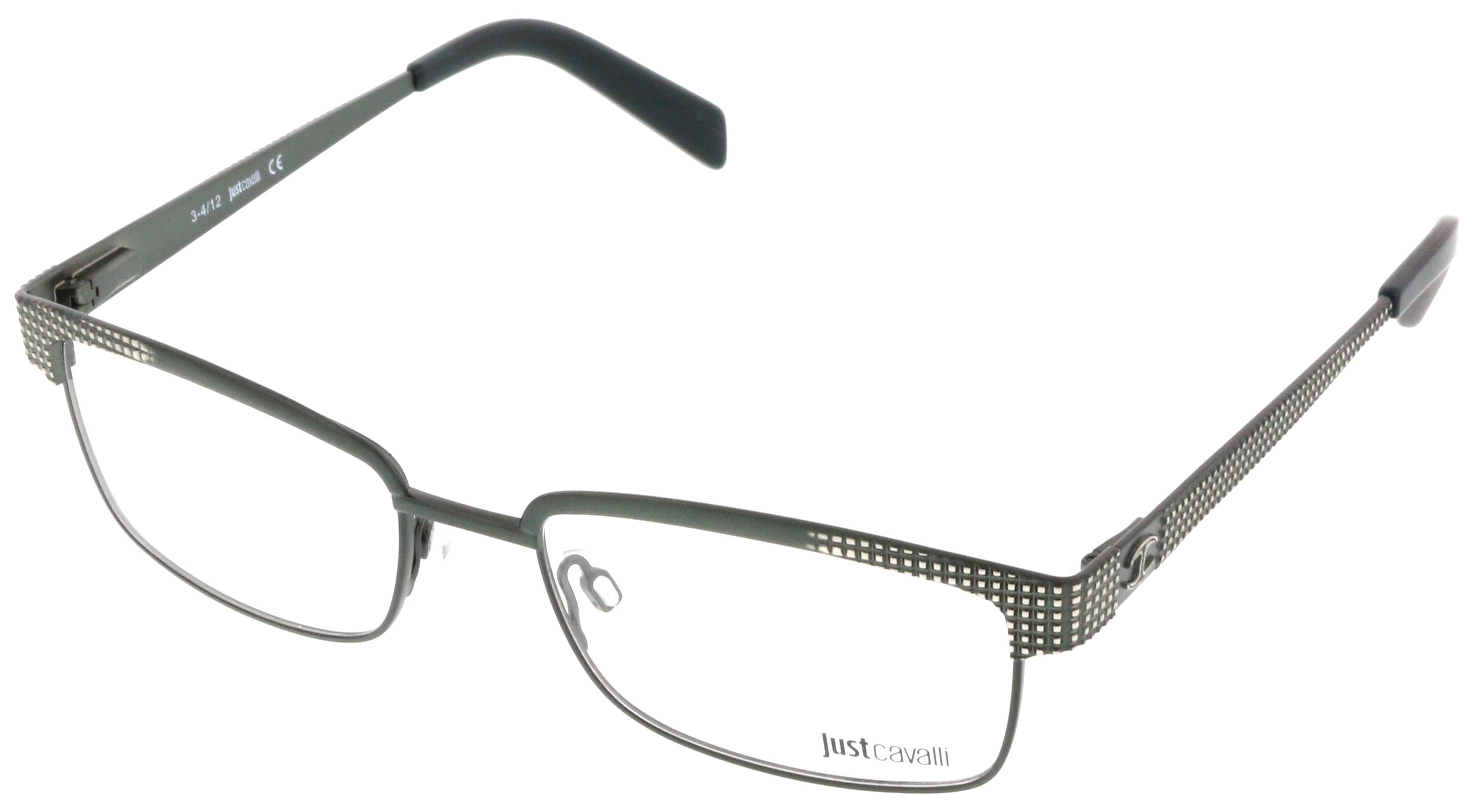 Just Cavalli Olive Green Rectangular JC0548/V 098 Eyeglasses