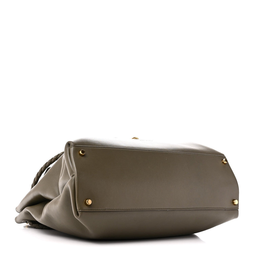 Silky Calfskin Large Ciao Ciao Cypress