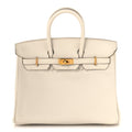 Swift Birkin 25 Gris Pale