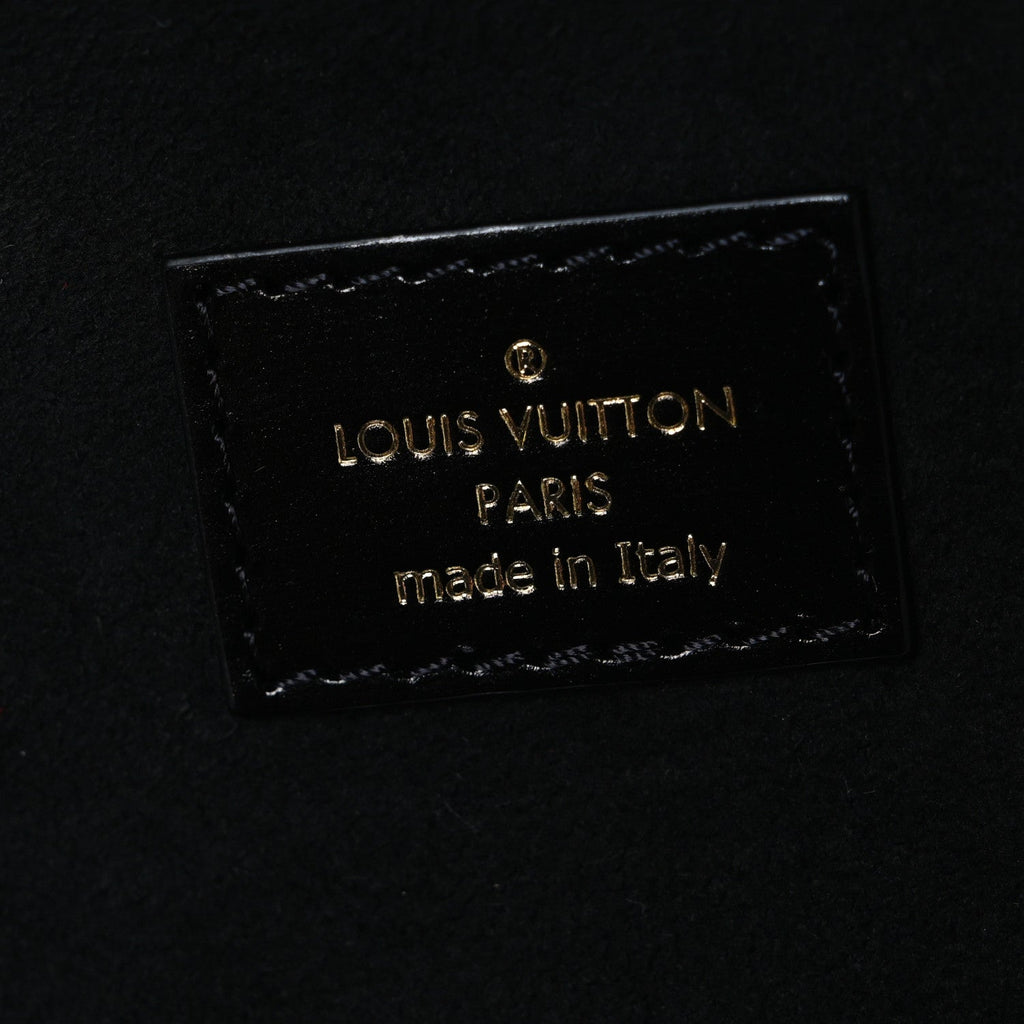 Reverse Monogram Vanity Chain Pouch