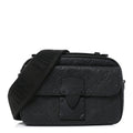 Taurillon Monogram S Lock Messenger Black