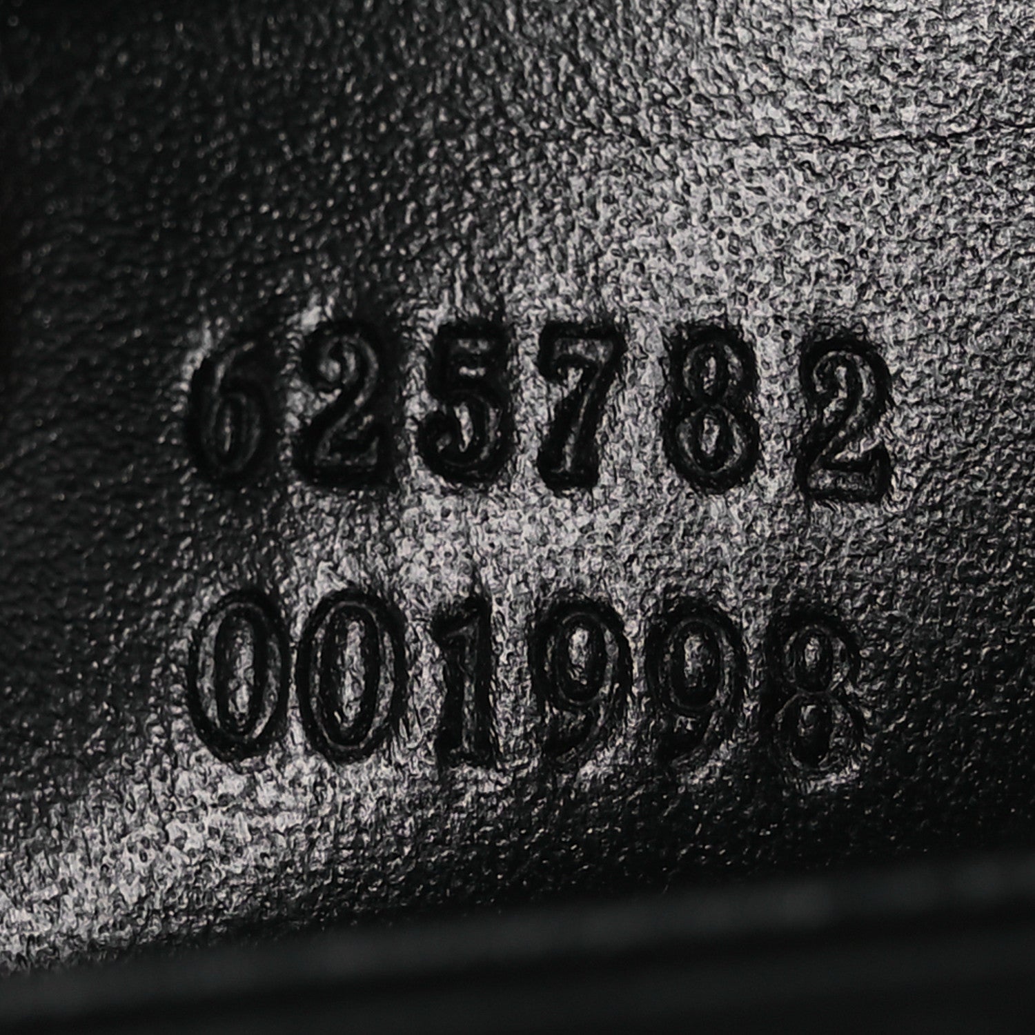 Calfskin GG Tennis Embossed Messenger Bag Black