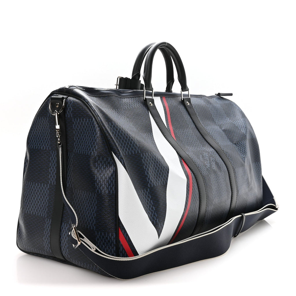 Damier Cobalt America's Cup Regatta Keepall Bandouliere 55