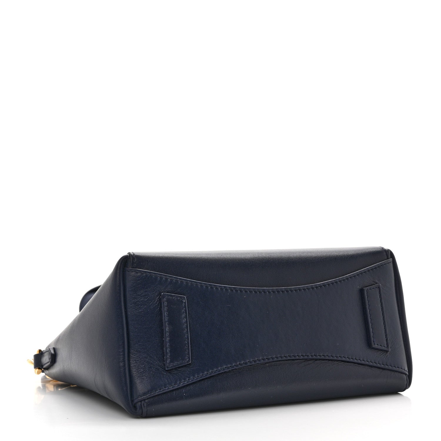 Box Calfskin Mini Sport Antigona Top Handle Bag Navy