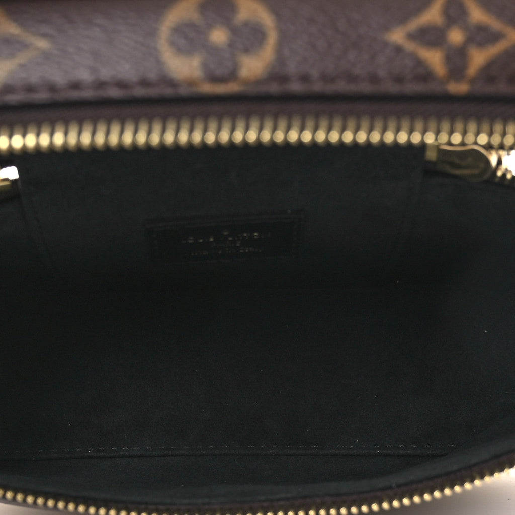 Reverse Monogram Vanity Chain Pouch