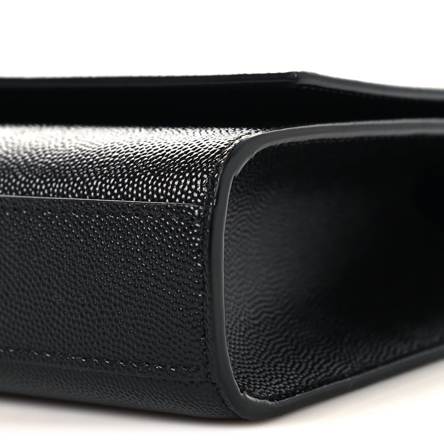 Grain De Poudre Medium Classic Monogram Monochrome Kate Satchel Black