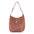 Suede Calfskin Small Le 5 A 7 Soft Hobo Barley Pink