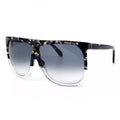 Loewe Sunglasses Square Full Rim, Red/Grey Frame and Grey Gradient Lens LW40001F68B