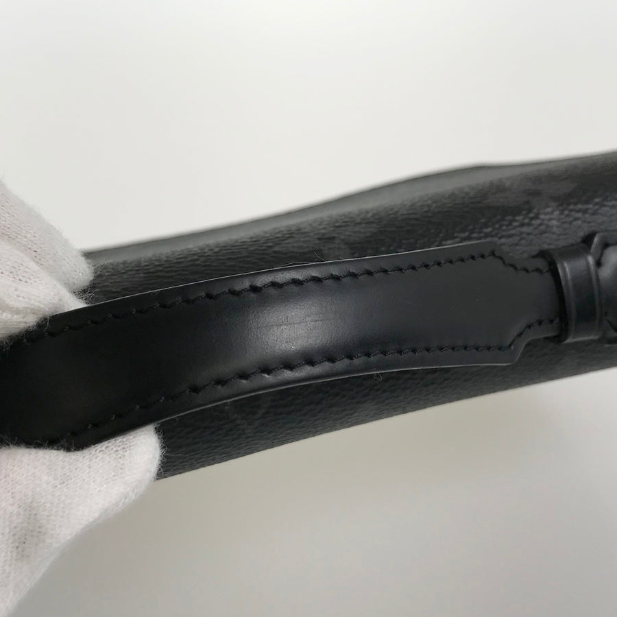 LOUIS VUITTON Monogram Eclipse Zippy XL M61698 Long wallet Round zipper