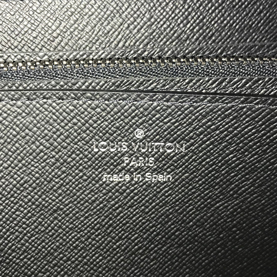 LOUIS VUITTON Monogram Eclipse Zippy XL M61698 Long wallet Round zipper