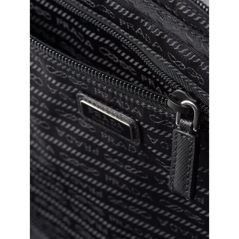 Prada Black Wash Bags Men