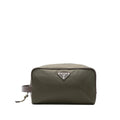 Prada Green Wash Bags Men
