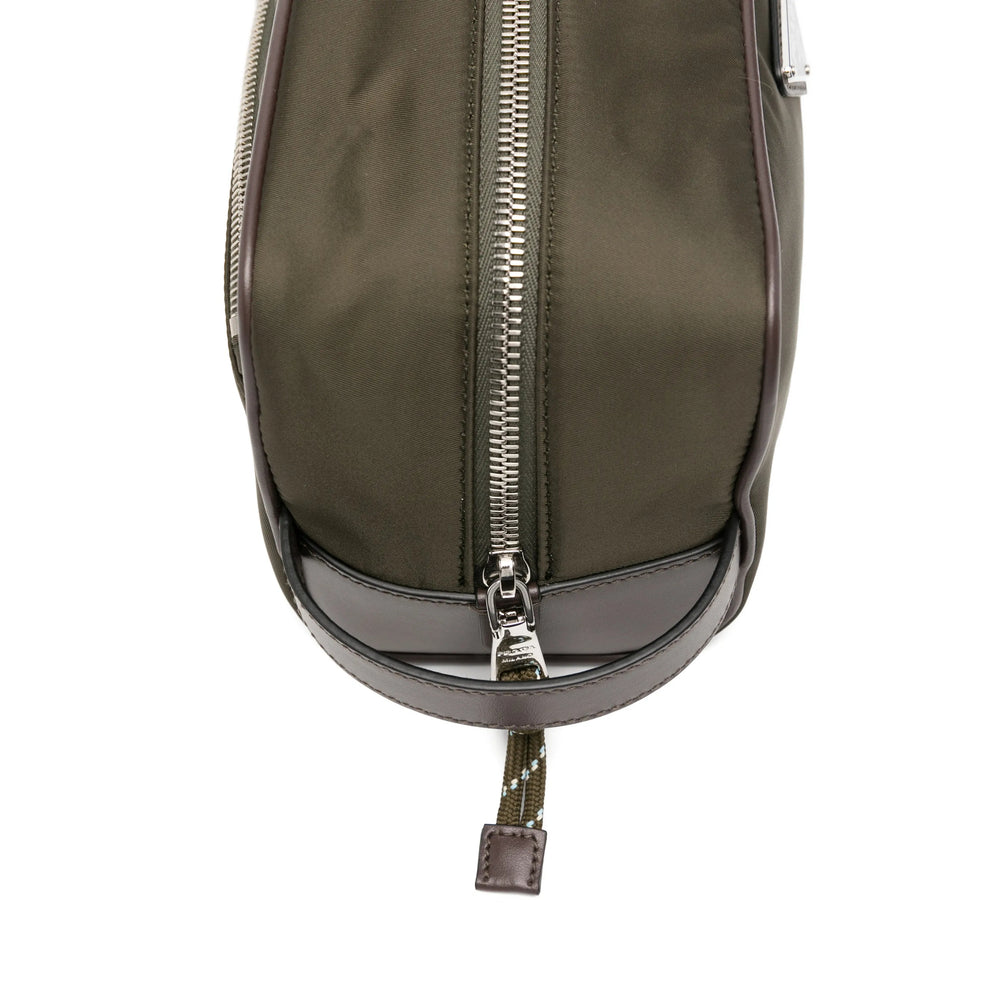 Prada Green Wash Bags Men