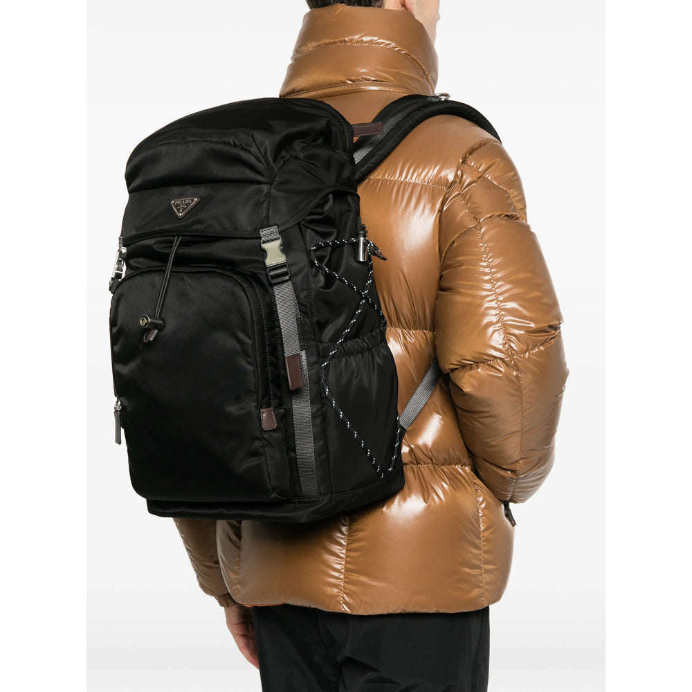 Prada Black Backpacks Men