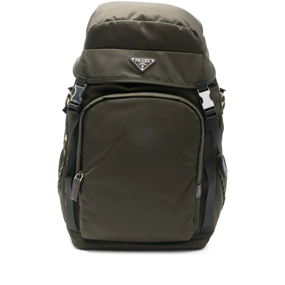 Prada Green Backpacks Men