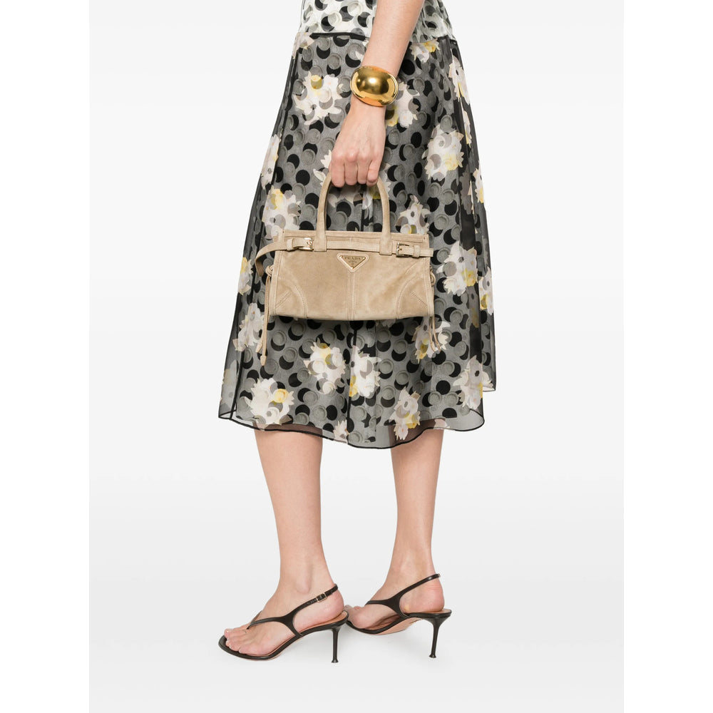 Prada Neutrals Tote Bags Women