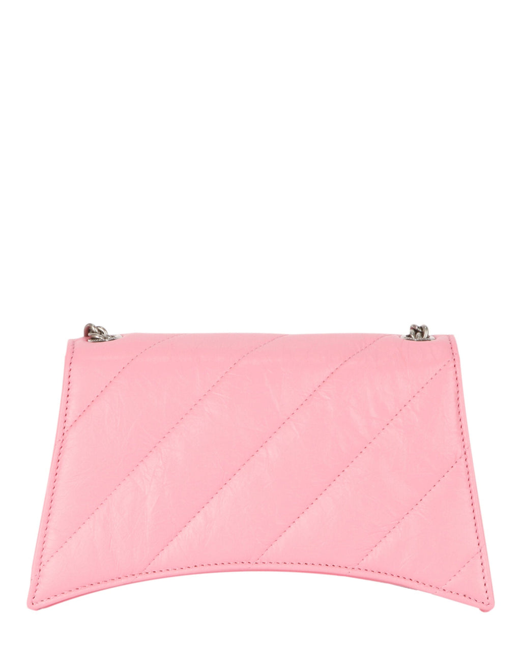 Balenciaga Womens Xs Quilted Crush Leather Shoulder Bag