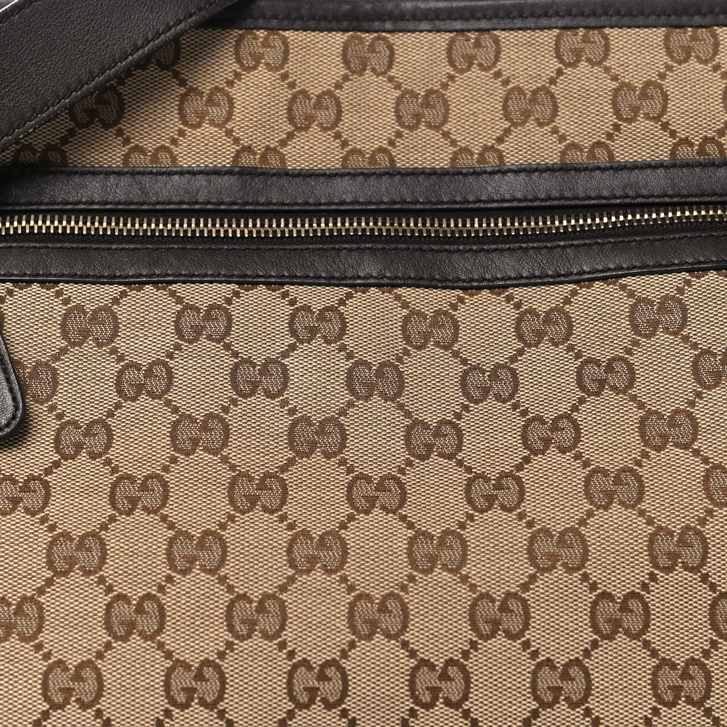 Monogram Messenger Bag Dark Brown