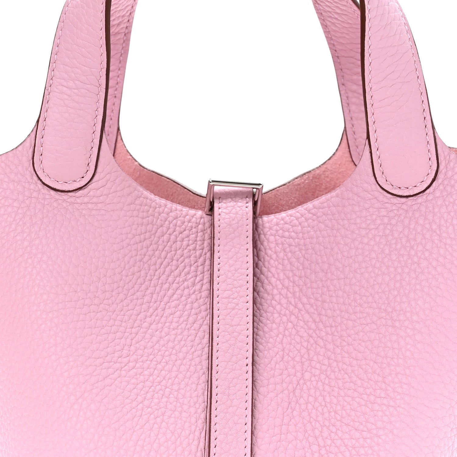 Taurillon Clemence Picotin Lock 18 PM Mauve Sylvestre
