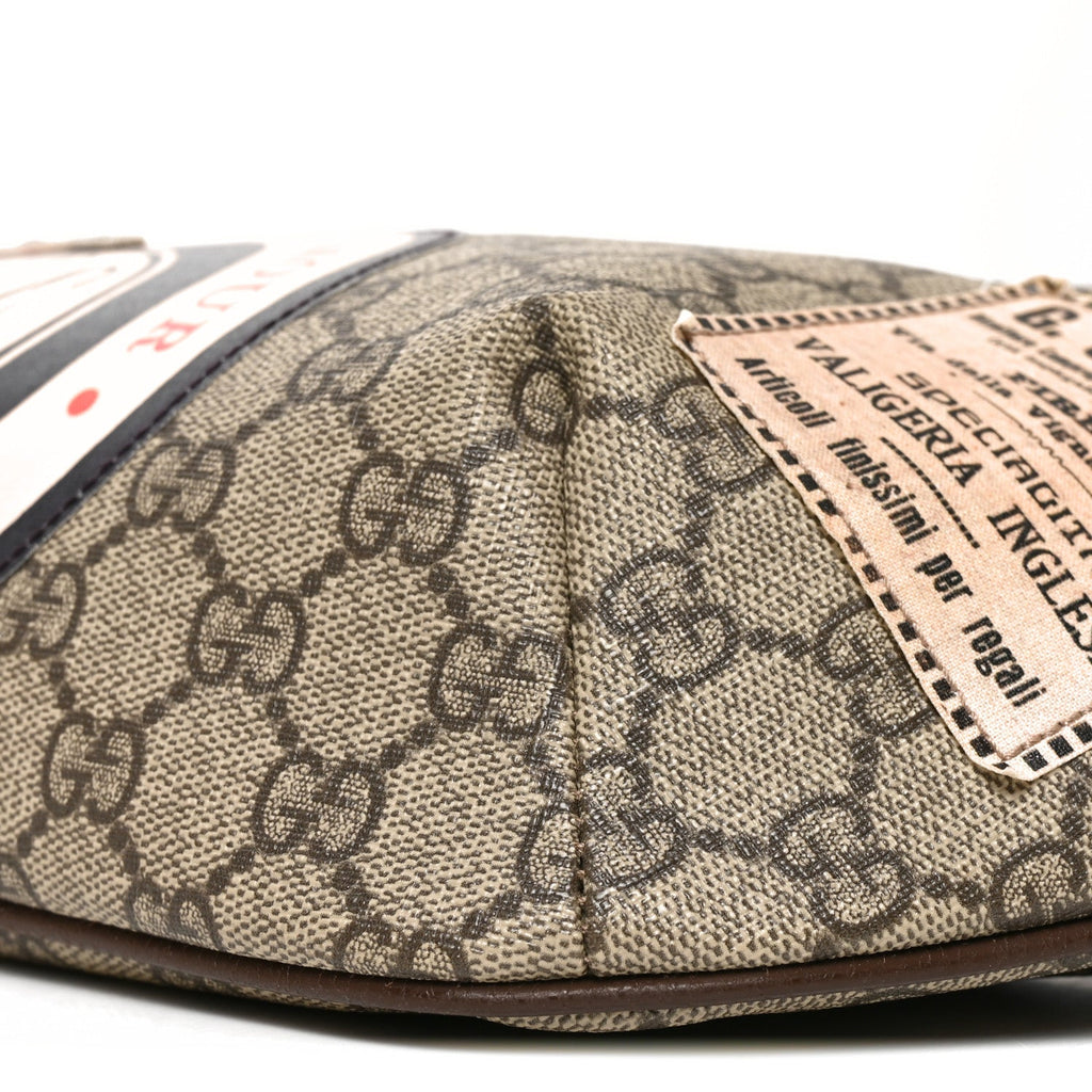 GG Supreme Monogram Courrier Belt Bag Beige New Acero