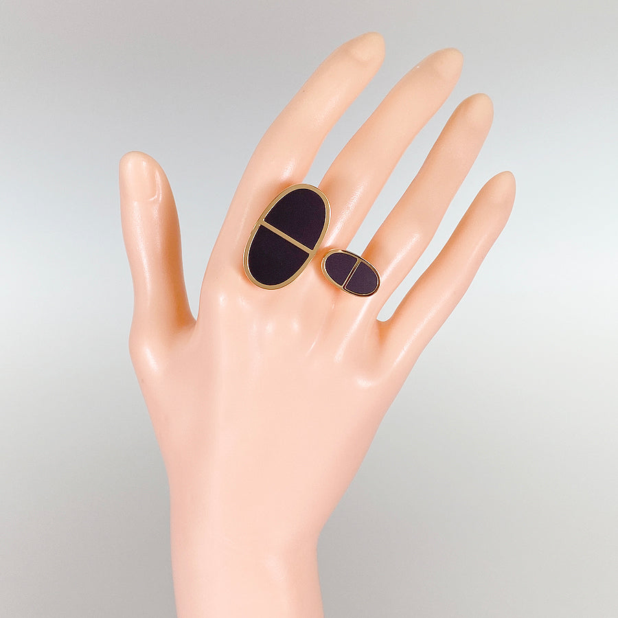 HERMES Chaine d'Ancre Verso Ring
