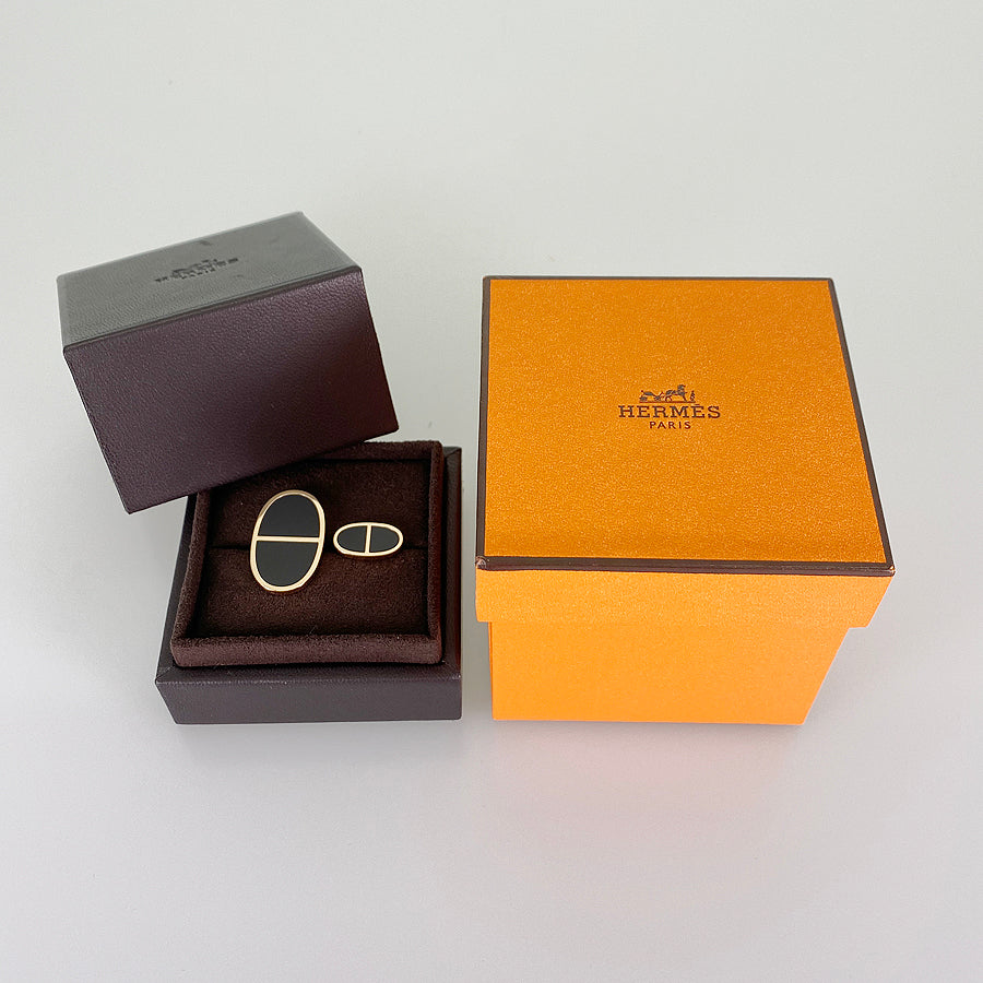 HERMES Chaine d'Ancre Verso Ring