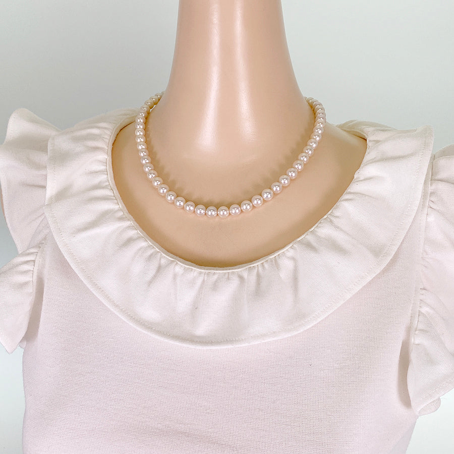 Necklace Silver Akoya Pearl