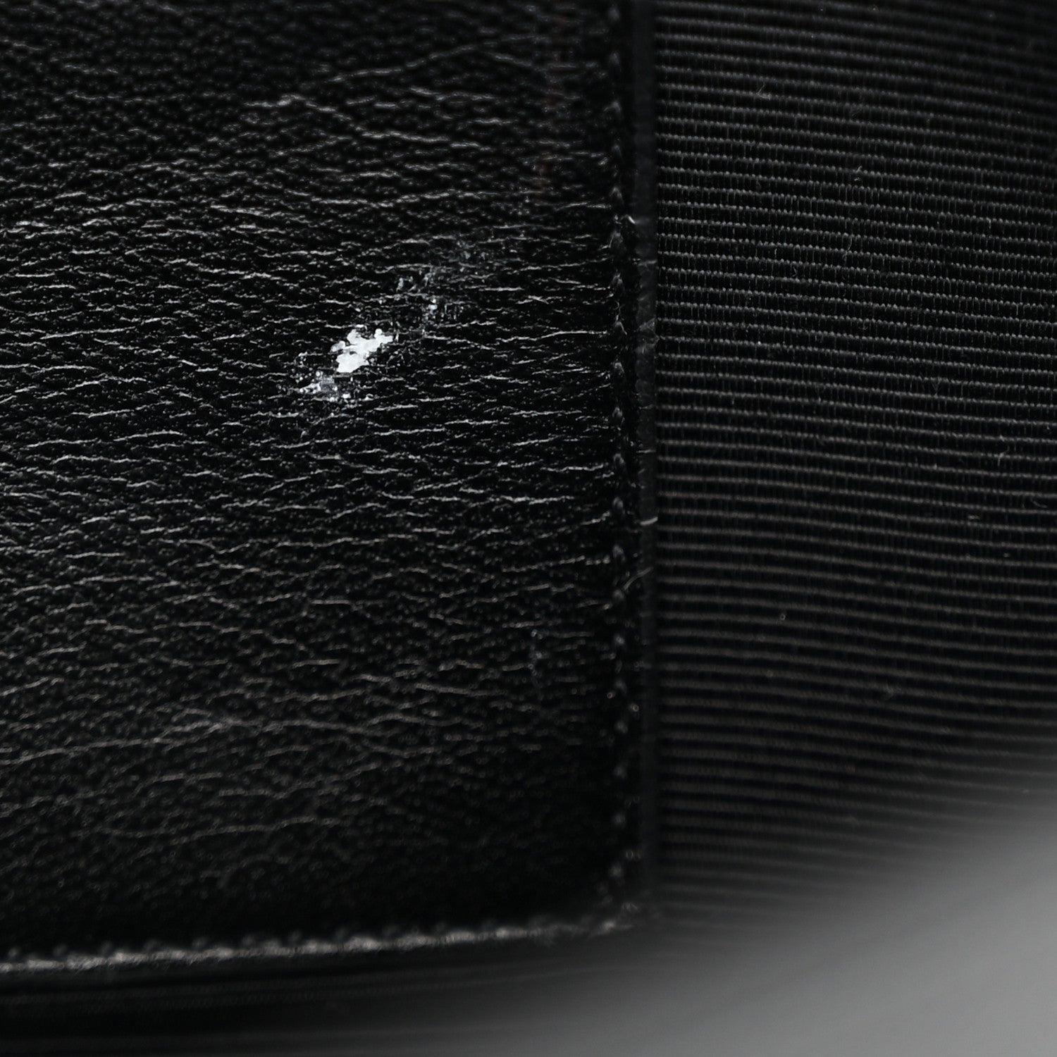 Grain De Poudre Monogram Cassandre Clutch Black