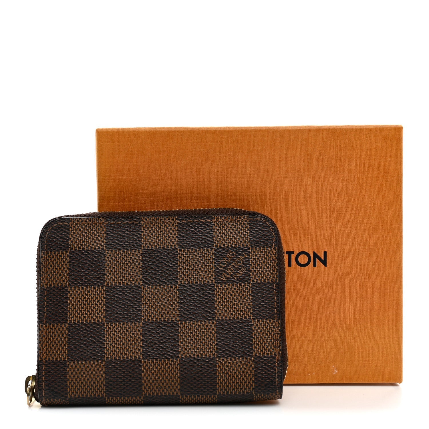 Damier Ebene Zippy Coin Purse